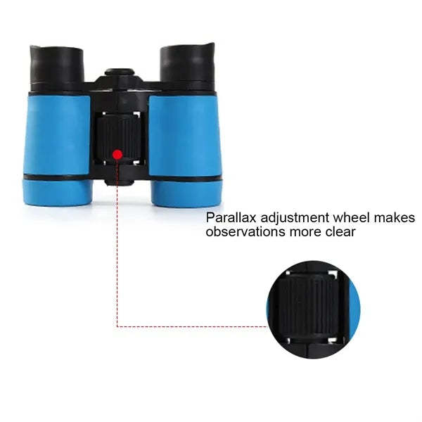 Lightweight Durable Colorful Practical 4x30 Kids Binoculars