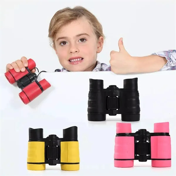 Lightweight Durable Colorful Practical 4x30 Kids Binoculars