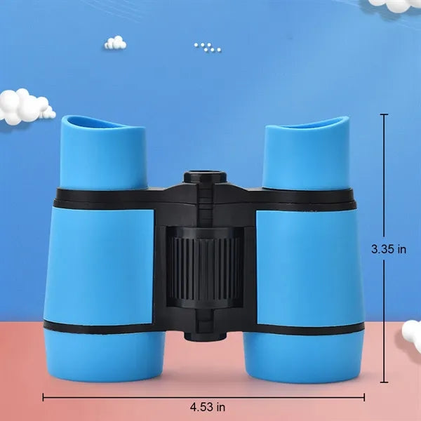 Lightweight Durable Colorful Practical 4x30 Kids Binoculars