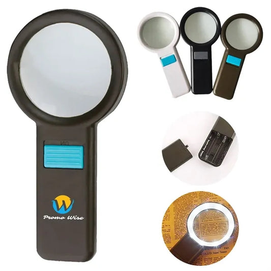 High-Power Optical Scratch-Resistant Lens Handheld Magnifier