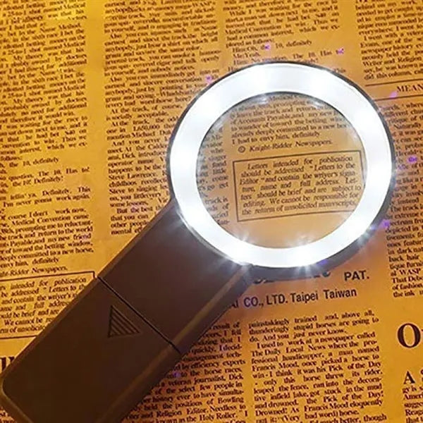 High-Power Optical Scratch-Resistant Lens Handheld Magnifier
