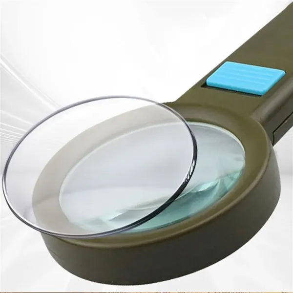 High-Power Optical Scratch-Resistant Lens Handheld Magnifier