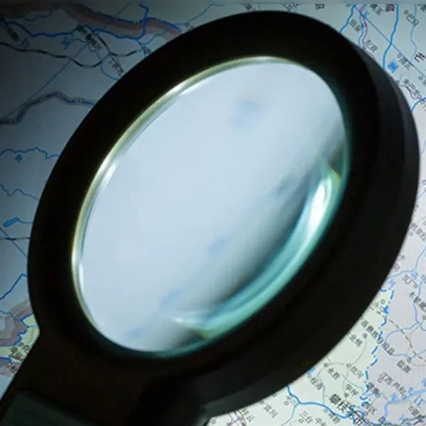 High-Power Optical Scratch-Resistant Lens Handheld Magnifier