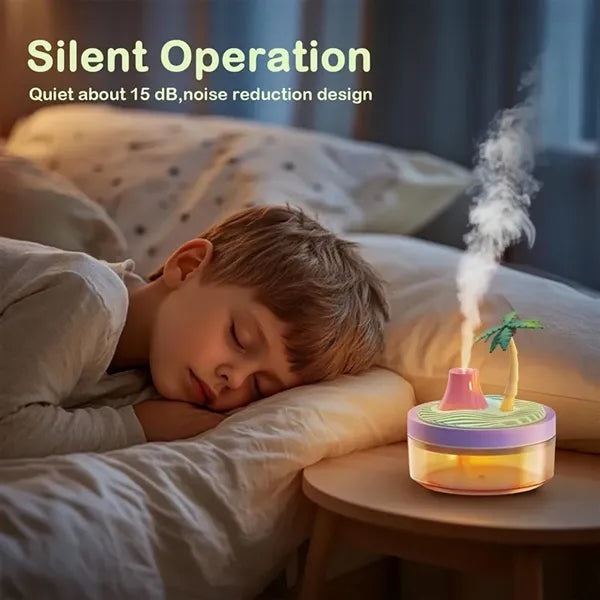Cute Mini Botanical Humidifier with 2 Mist Modes