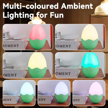 8 Color Modes Rechargeable Portable Easter Egg Night Light