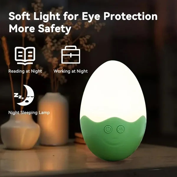 8 Color Modes Rechargeable Portable Easter Egg Night Light