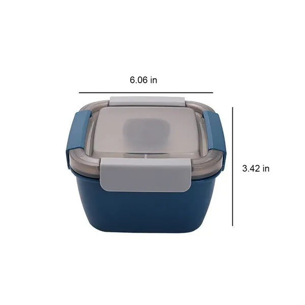 Multi-Capacity Leakproof Seal Lunch Box with Removable Tray