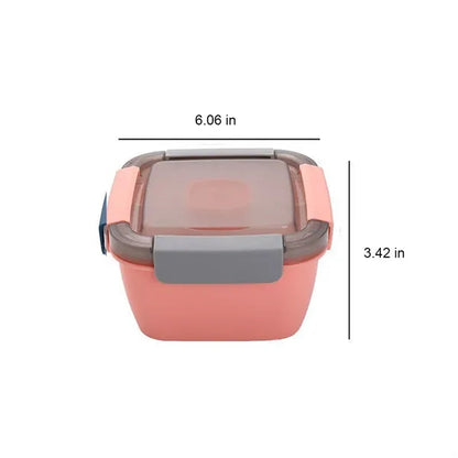Multi-Capacity Leakproof Seal Lunch Box with Removable Tray