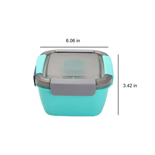 Multi-Capacity Leakproof Seal Lunch Box with Removable Tray