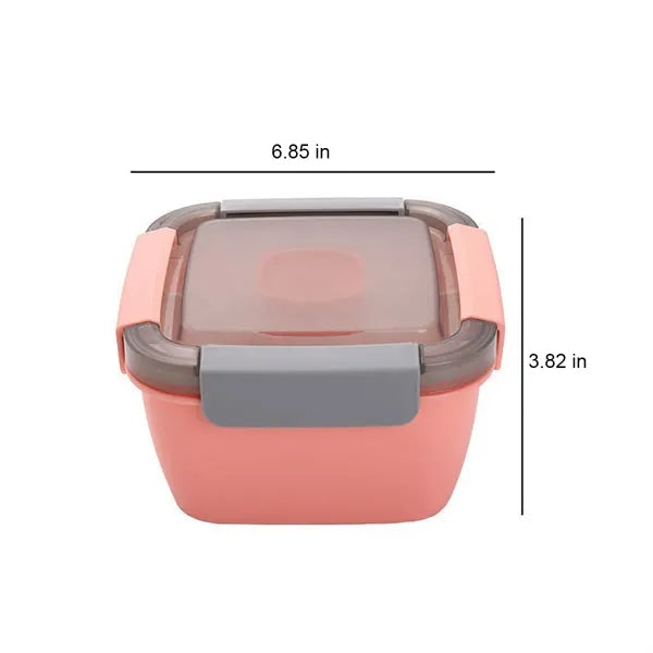 Multi-Capacity Leakproof Seal Lunch Box with Removable Tray