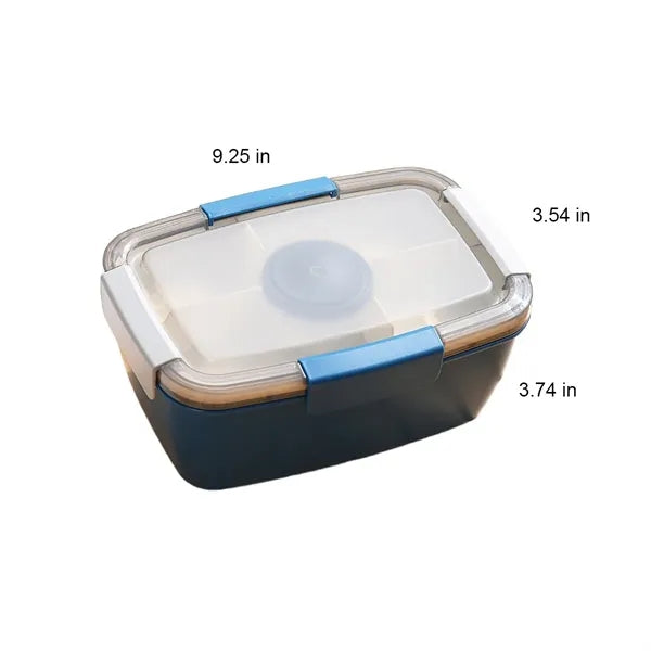 Multi-Capacity Leakproof Seal Lunch Box with Removable Tray