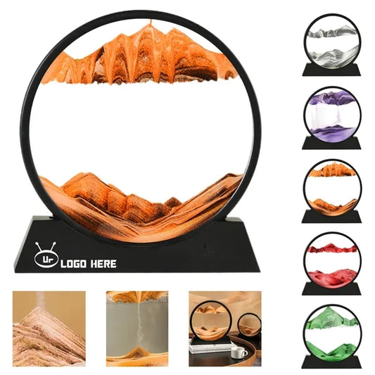 7-Inch 3D Dynamic Quicksand Painting