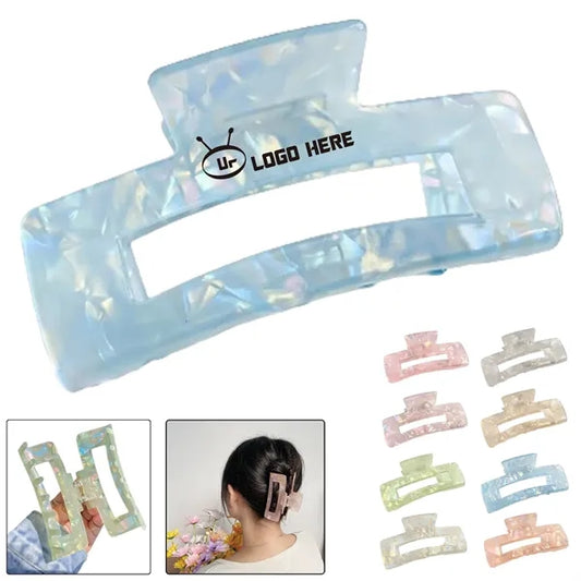 Rectangle Large Hair Claw Clip