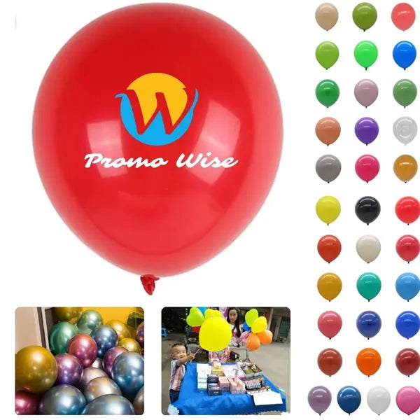 Biodegradable Long-Lasting Vibrant Premium Latex Balloons