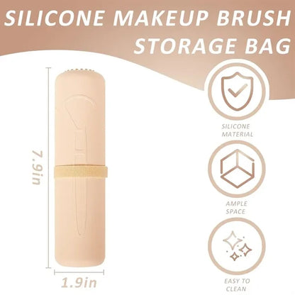 Silicone Makeup Brush Holder