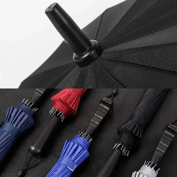 Travel outdoor windproof waterproof large rain golf umbrella