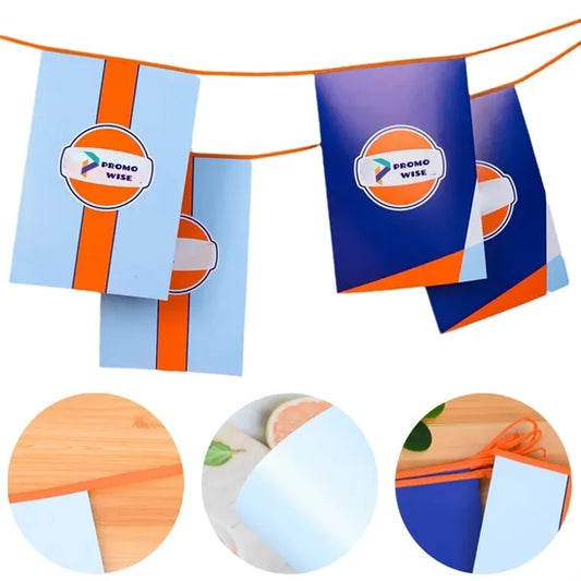 Durable Vibrant Precision Stitching Visibility Printed Flags