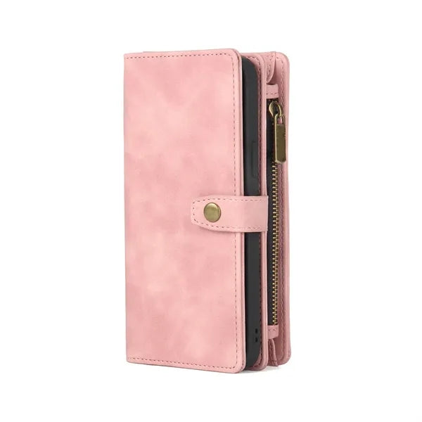 Detachable Magnetic Wireless Charging Wallet Phone Case