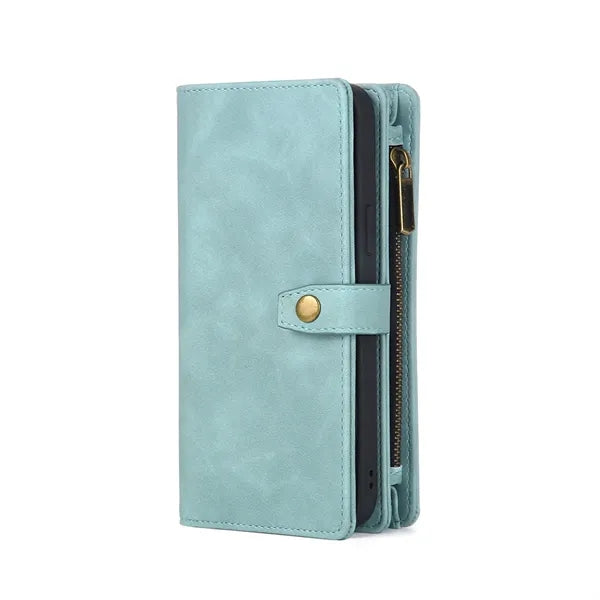 Detachable Magnetic Wireless Charging Wallet Phone Case
