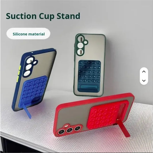 Silicone Double Sided Suction Phone Holder Detachable Mount