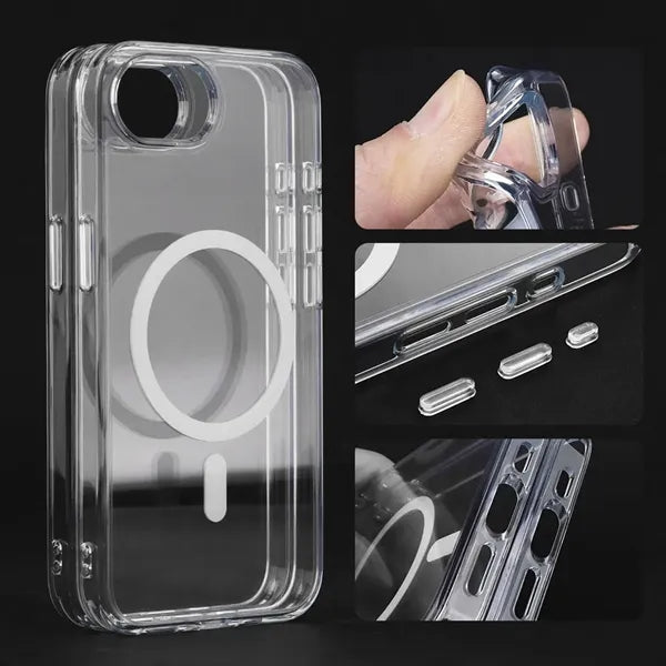 iPhone 16E Hard Shell with TPU bumpers and mag safe