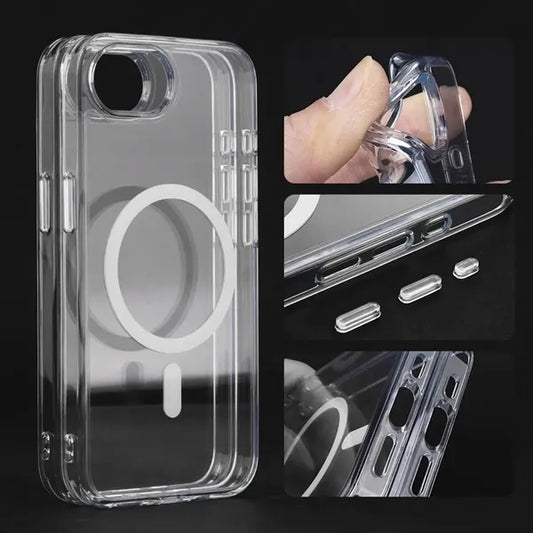 iPhone 16E Hard Shell with TPU bumpers and mag safe