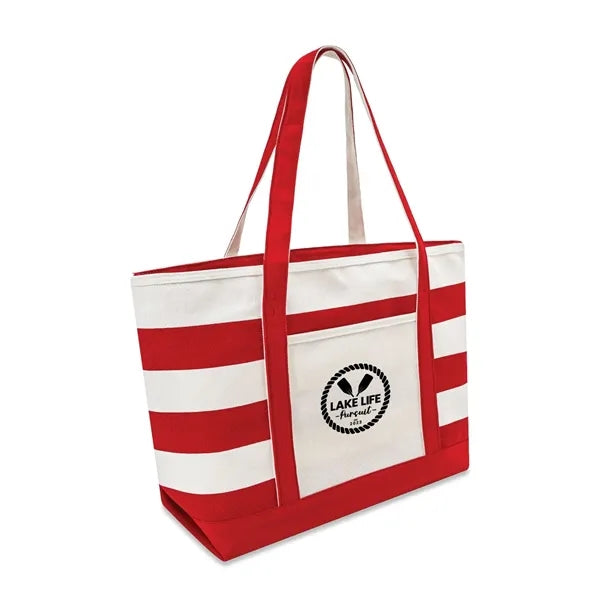 Screen Printed Anchor Tote