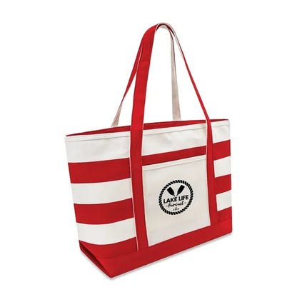Screen Printed Anchor Tote