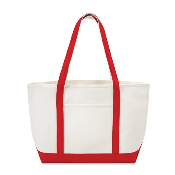 Yacht Club Tote Lg ( 24"W x 14.17"H x 6.7" )