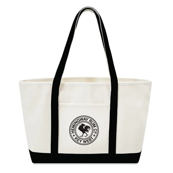Yacht Club Tote Lg ( 24"W x 14.17"H x 6.7" )