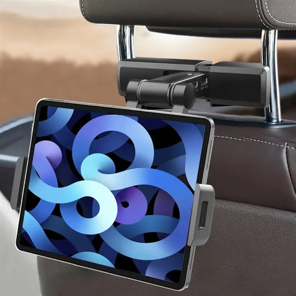 Car Back Seat Headrest Phone Tablet Holder