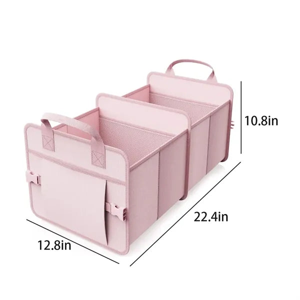 70L Foldable Multi-Compartment Car Trunk Organizer