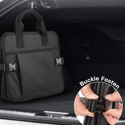 70L Foldable Multi-Compartment Car Trunk Organizer