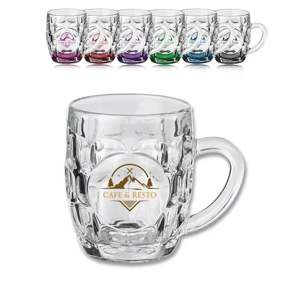 10 oz. ARC Britannia Glass Beer Mug