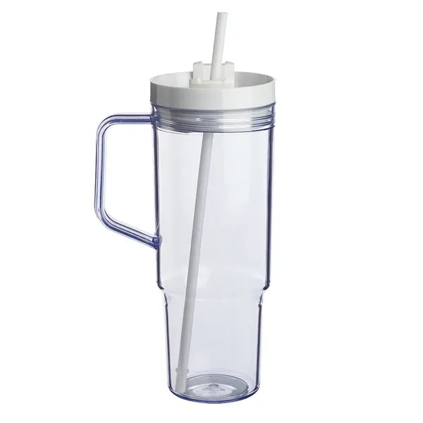 40 oz. Lincoln Plastic Tumbler with Handle