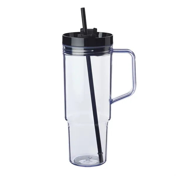 40 oz. Lincoln Plastic Tumbler with Handle