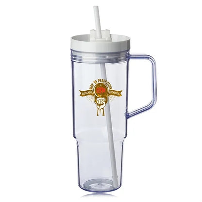 40 oz. Lincoln Plastic Tumbler with Handle