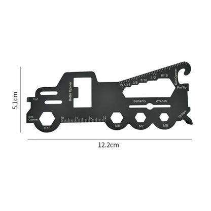 Pocket Multi-Tool Card with Wrench & Opener