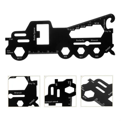 Pocket Multi-Tool Card with Wrench & Opener