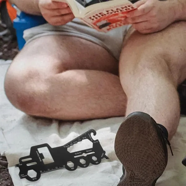 Pocket Multi-Tool Card with Wrench & Opener