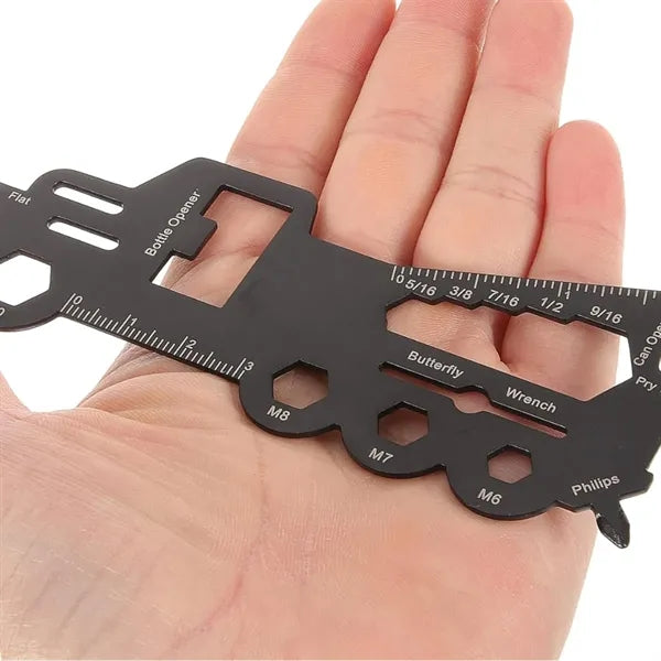 Pocket Multi-Tool Card with Wrench & Opener