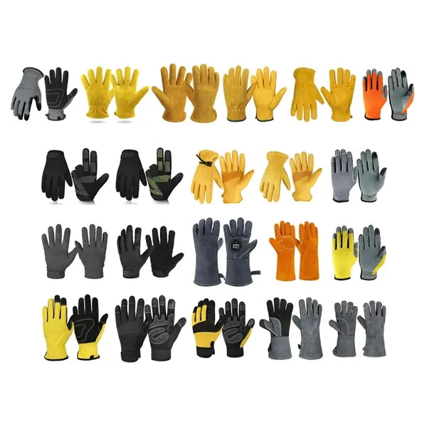 Premium Leather Work Gloves