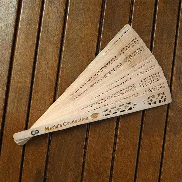 Dynasty Wood Hand Fan