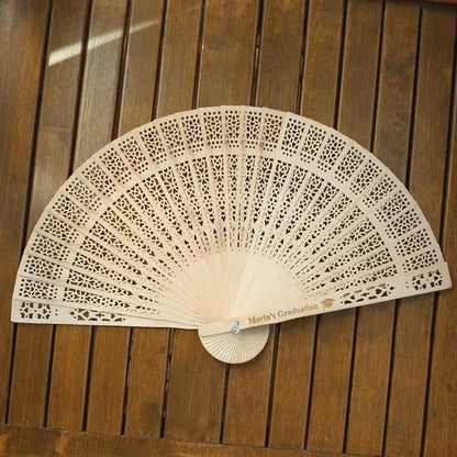 Dynasty Wood Hand Fan