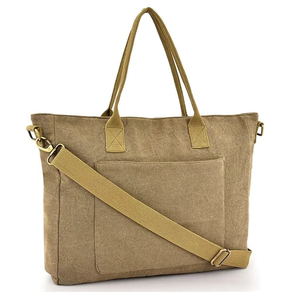 Cross Body Functional Tote ( 17"W x 13.77"H x 4.7"D )