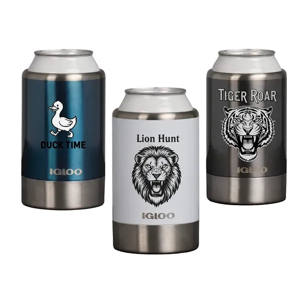 IGLOO 12 oz. Stainless Steel Coolmate Can Cooler