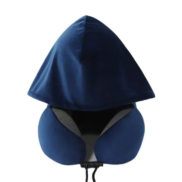 Privacy Friendly Hooded Travel Pillow