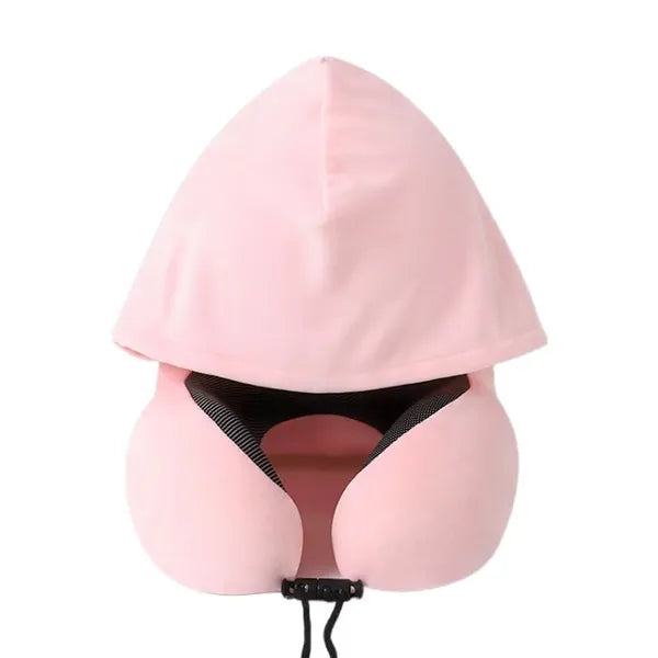 Privacy Friendly Hooded Travel Pillow