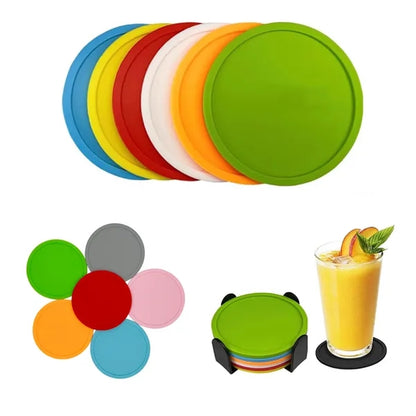 Round Silicone Coaster