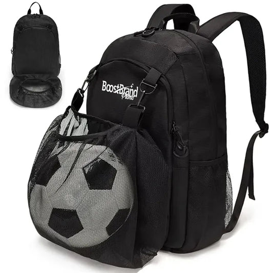 Sports Backpack with Detachable Ball Mesh